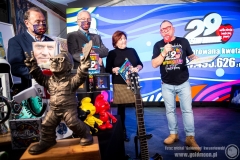 2021.02.01 - WOŚP - Lidia-Niedźwiedzka Owsiak, Jurek Owsiak, Piotr Burczyński, Bohdan Maruszewski